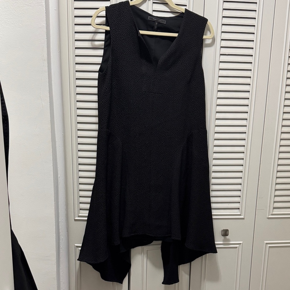 BCBGMaxAzria Black Asymmetrical Dress